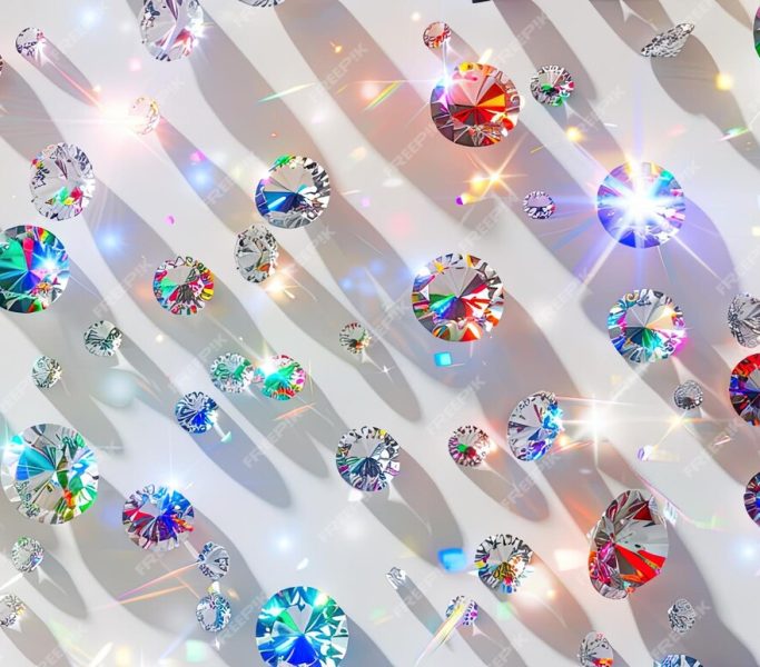 white-background-booth-adorned-with-scattered-diamonds-emitting-vibrant-flashes-colorful-light-against-crystalclear-backdrop-seamless-pattern_965119-31464 white-background-booth-adorned-with-scattered-diamonds-emitting-vibrant-flashes-colorful-light-against-crystalclear-backdrop-seamless-pattern_965119-31464